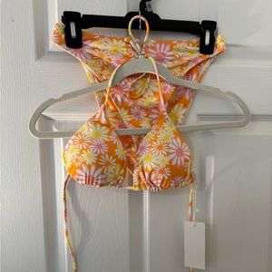 GB x ANA floral bikini - NWT Never Worn - L top and bottom